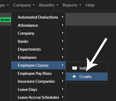 Create Employee Classes